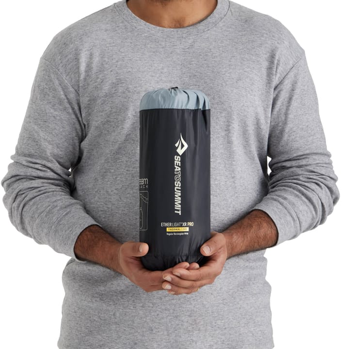 Sea To Summit Ether Light XR Pro Insulated Air Sleeping Pad Regular Rectangular Wide Black Sea To Summit
