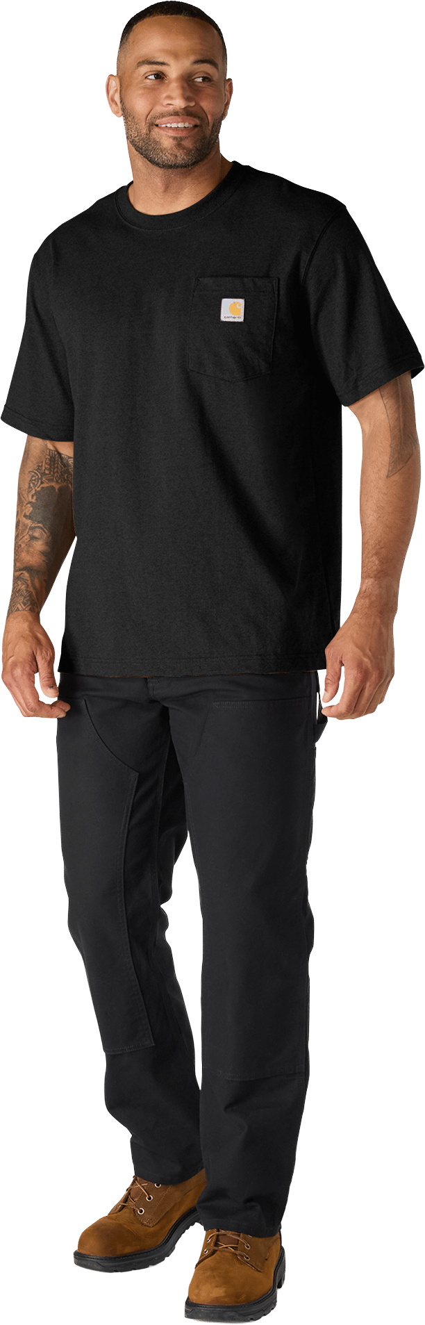 Carhartt Men's Dearborn Relaxed Pocket T-Shirt Black Carhartt
