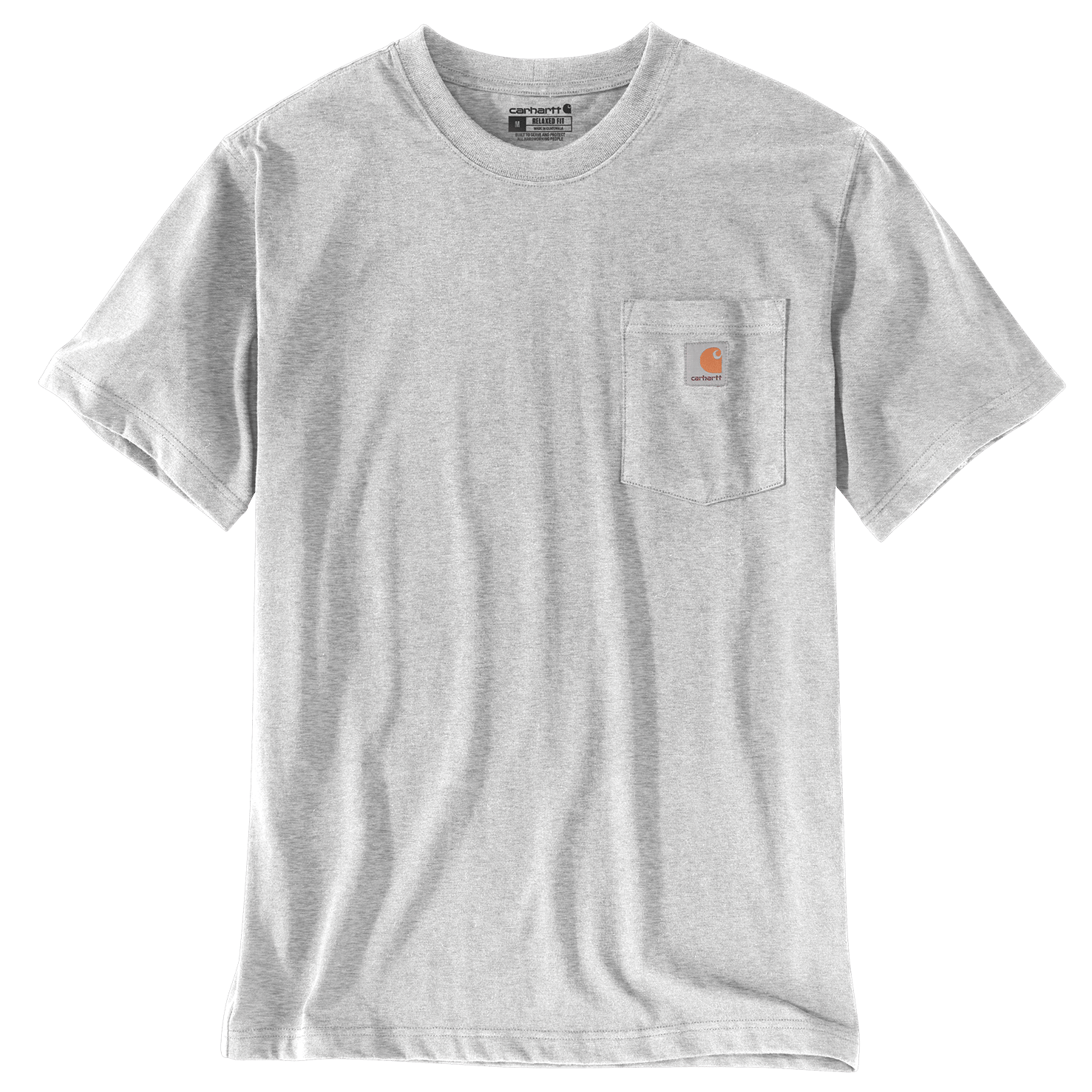 Carhartt Men's Dearborn Relaxed Pocket T-Shirt Heather Gray