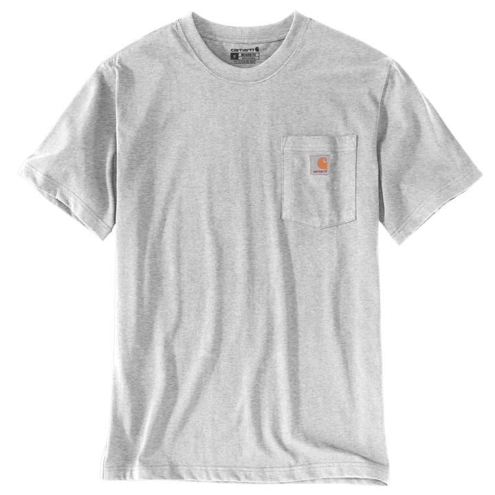 Carhartt Men's Dearborn Relaxed Pocket T-Shirt Heather Gray Carhartt