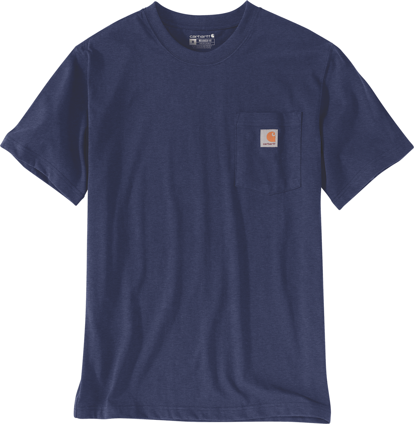 Carhartt Men's Dearborn Relaxed Pocket T-Shirt Navy