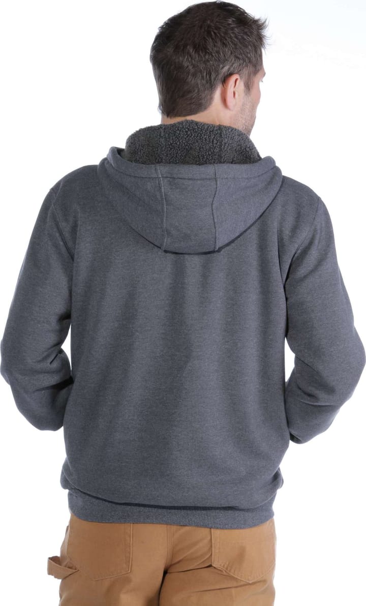 Carhartt Men's Sherpa Lined Midweight Zip Carbon Heather Carhartt