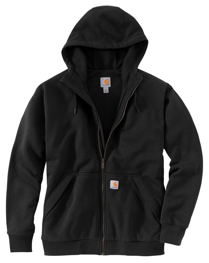 Carhartt Men's Paxton Thermal-Lined Full-Zip Sweatshirt Black Carhartt