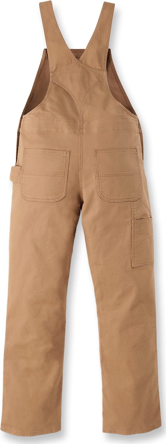 Carhartt Women's Relaxed Fit Denim Bib Overal Carhartt® Brown Carhartt