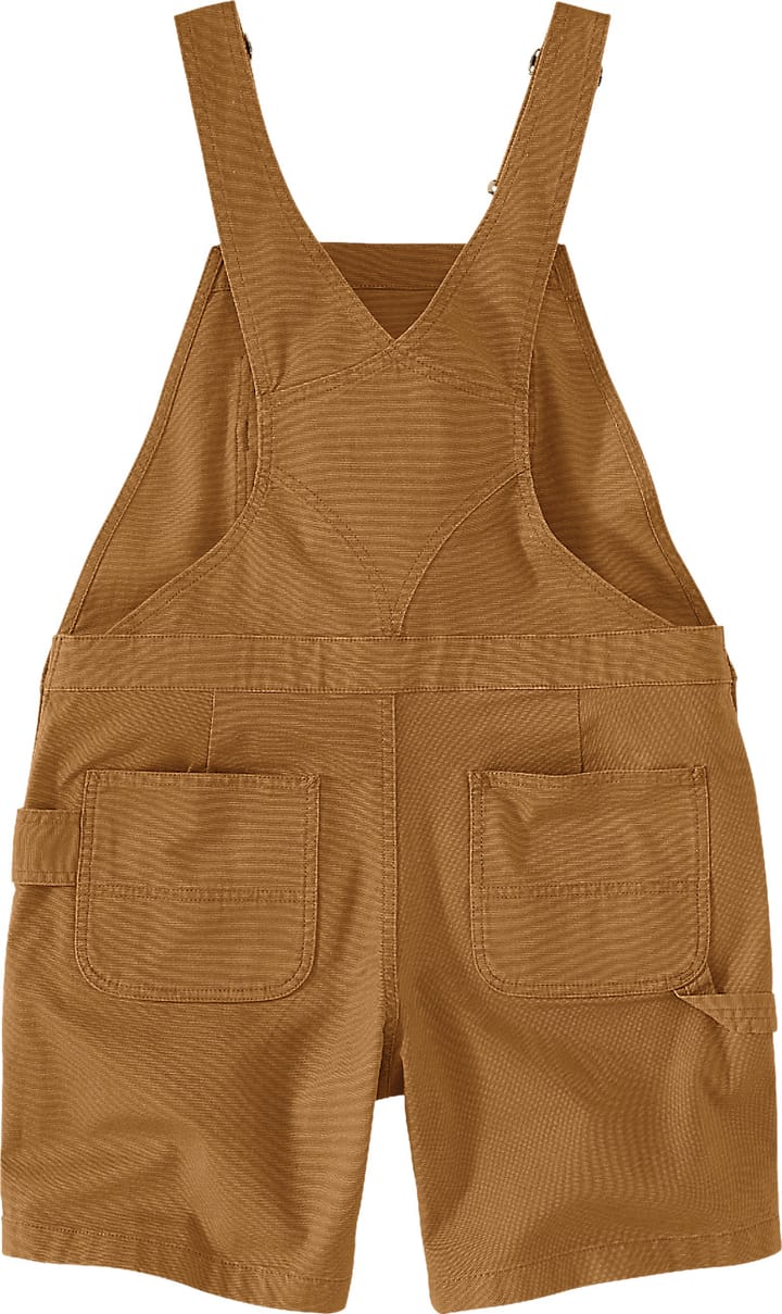 Carhartt Women's Relaxed Fit Canvas Shortall Carhartt Brown Carhartt