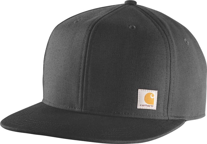 Carhartt Men's Firm Duck Flat Brim Cap Black Carhartt