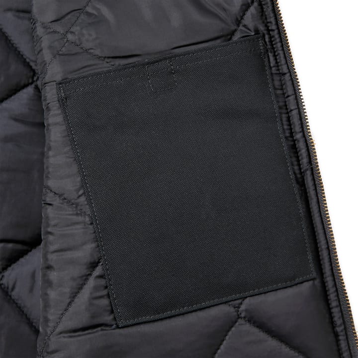 Carhartt Men's V01 Insulated Rib Collar Vest Black Carhartt Carhartt Men's V01 Insulated Rib Collar Vest Black Carhartt