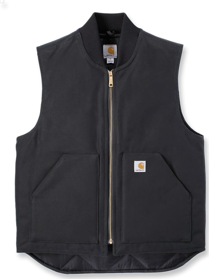 Carhartt Men's V01 Insulated Rib Collar Vest Black Carhartt Carhartt Men's V01 Insulated Rib Collar Vest Black Carhartt
