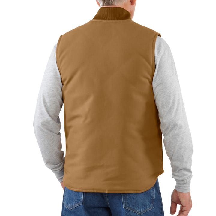 Carhartt Men's V01 Insulated Rib Collar Vest Brown Carhartt Carhartt Men's V01 Insulated Rib Collar Vest Brown Carhartt