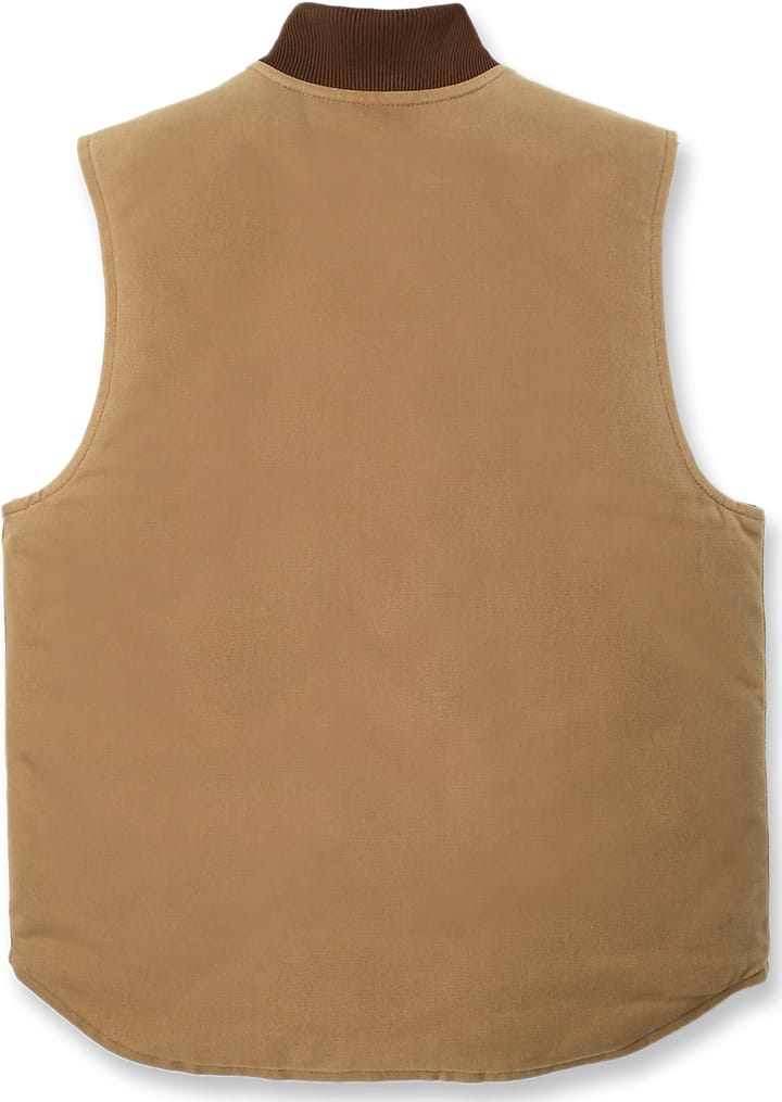 Carhartt Men's V01 Insulated Rib Collar Vest Brown Carhartt Carhartt Men's V01 Insulated Rib Collar Vest Brown Carhartt