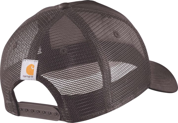 Carhartt Men's Twill Mesh-Back Script Patch Cap Dark Sepia Carhartt