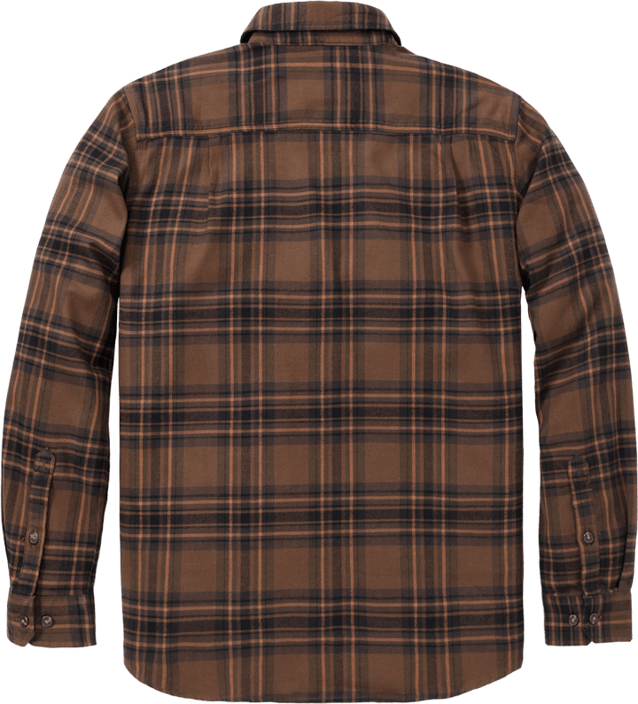 Carhartt Men's Hamilton Relaxed Ls Plaid Shirt Red Duck Carhartt