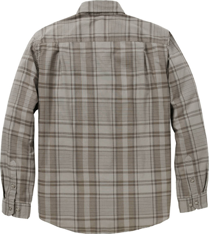 Carhartt Men's Fort Loose Ls Plaid Shirt Gray Dunes Carhartt