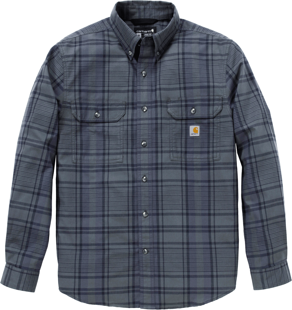 Men's Fort Loose Ls Plaid Shirt