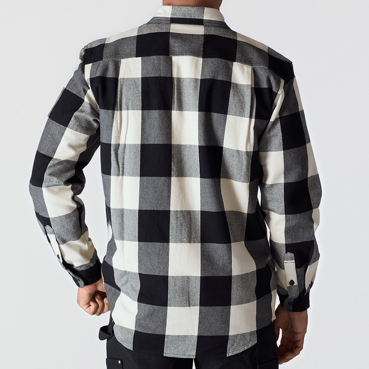 Carhartt Men's Long-Sleeve Plaid Shirt Oat Milk Carhartt Carhartt Men's Long-Sleeve Plaid Shirt Oat Milk Carhartt