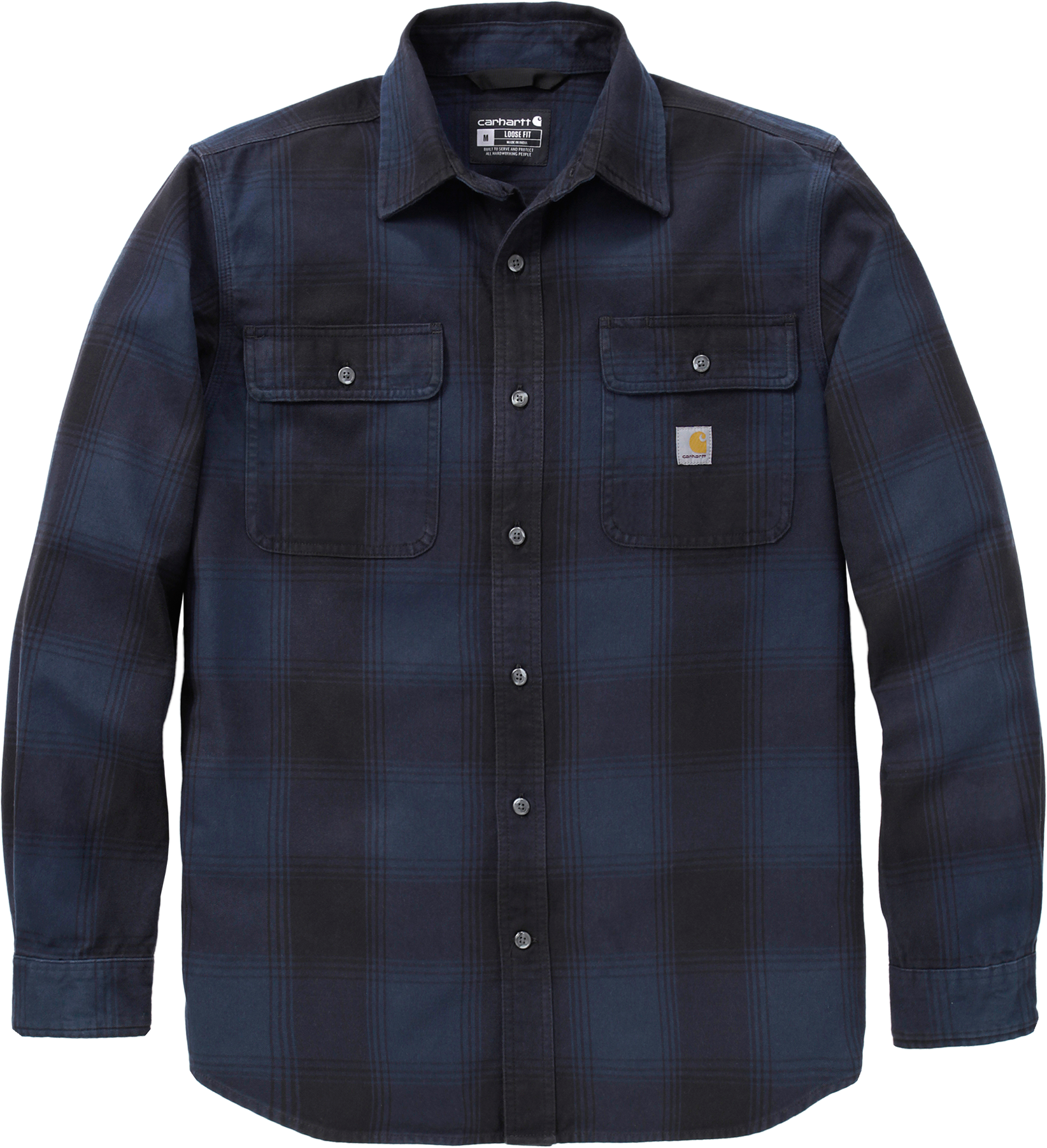 Carhartt Men's Hubbard Loose Ls Plaid Shirt