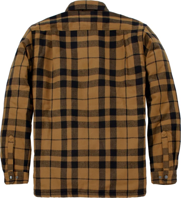 Carhartt Men's Flannel Sherpa-Lined Shirt Jacket Carhartt® Brown Carhartt