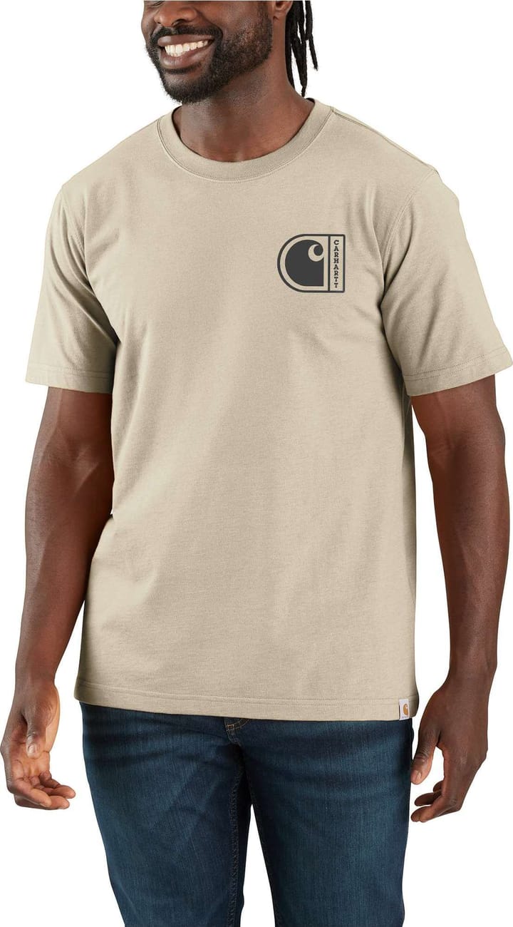 Carhartt Men's C Graphic T-Shirt S/S Oat Milk Carhartt Carhartt Men's C Graphic T-Shirt S/S Oat Milk Carhartt