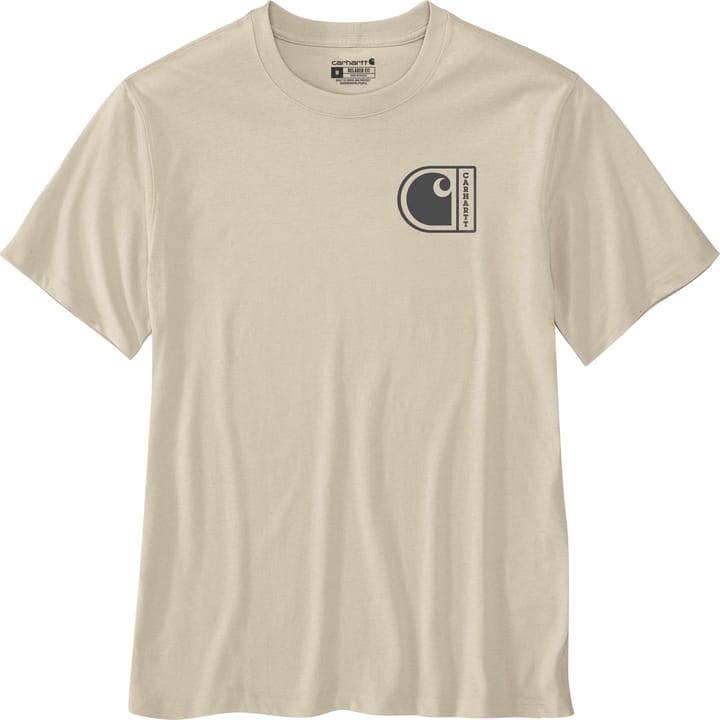 Carhartt Men's C Graphic T-Shirt S/S Oat Milk Carhartt