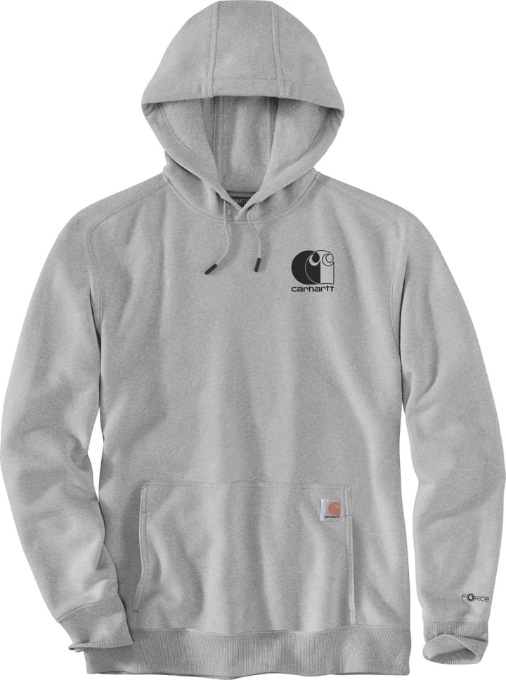 Carhartt Men's Signature Logo Sweatshirt Asphalt Heather Carhartt Carhartt Men's Signature Logo Sweatshirt Asphalt Heather Carhartt