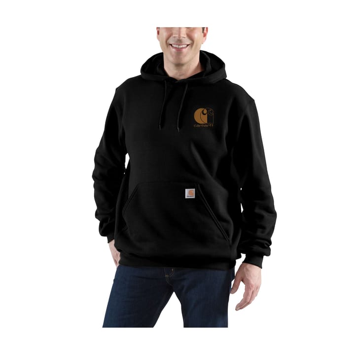 Carhartt Men's Signature Logo Sweatshirt Black Carhartt
