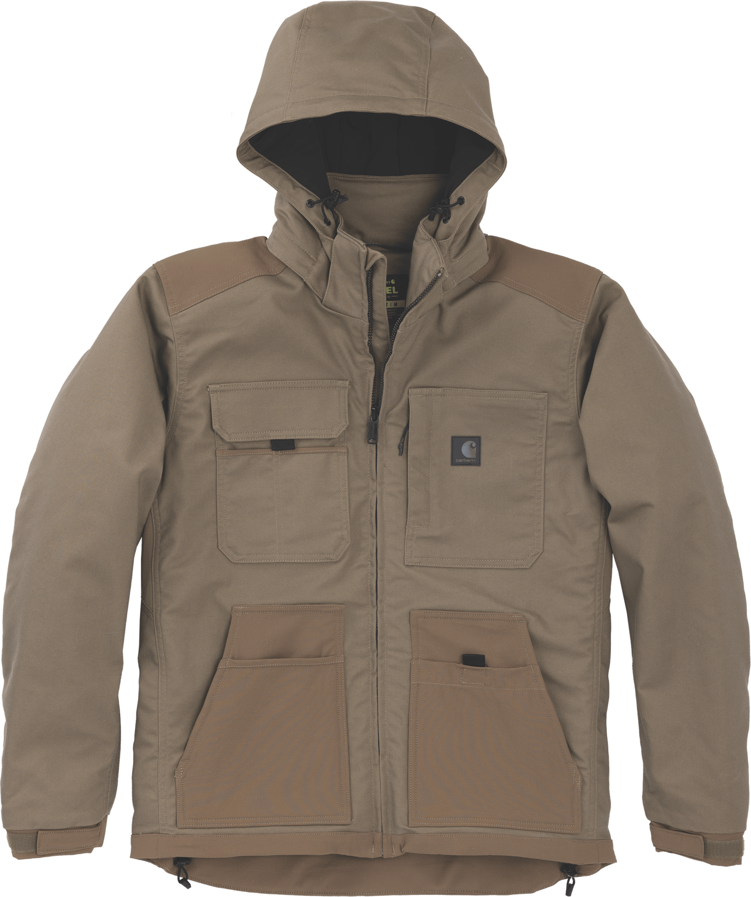 Carhartt Men's Steel Braddock Jacket Field Fatigue