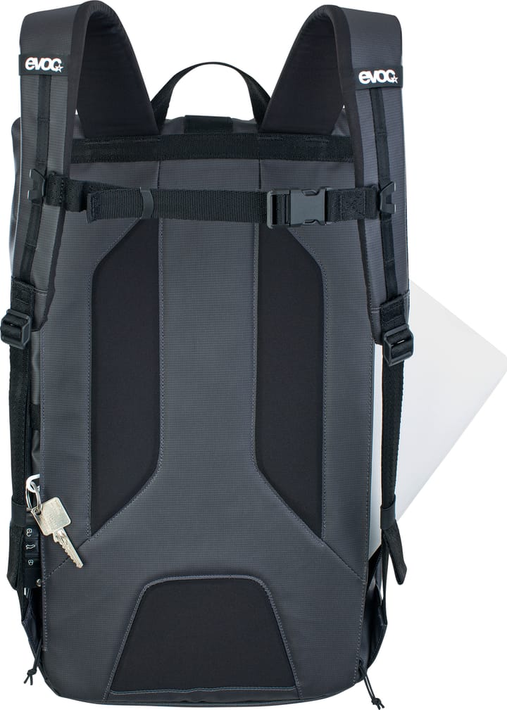 Duffle Backpack 26 carbon grey - black EVOC