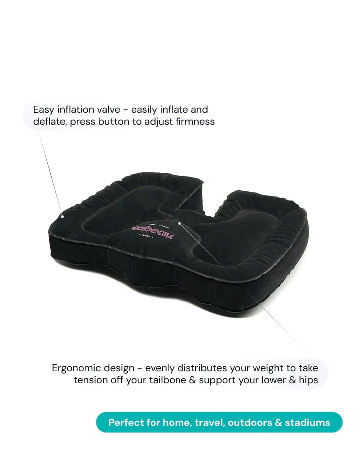 Cabeau Evolution Cushion Black Cabeau