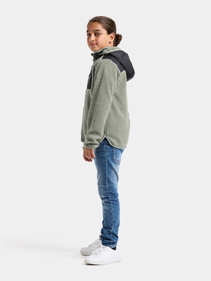 Didriksons Kids' Exa Full Zip 3 Wilted Leaf Didriksons