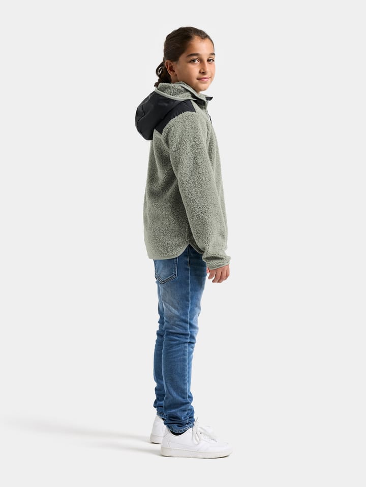 Didriksons Kids' Exa Full Zip 3 Wilted Leaf Didriksons