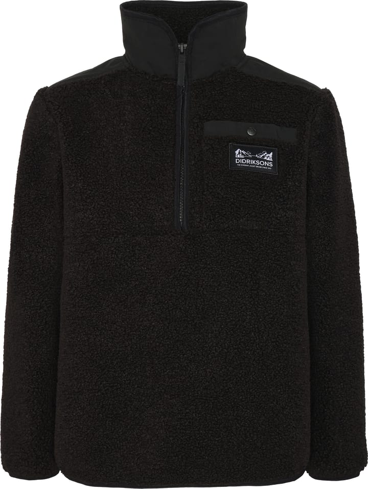 Didriksons Kids' Exa Half Zip Black Didriksons