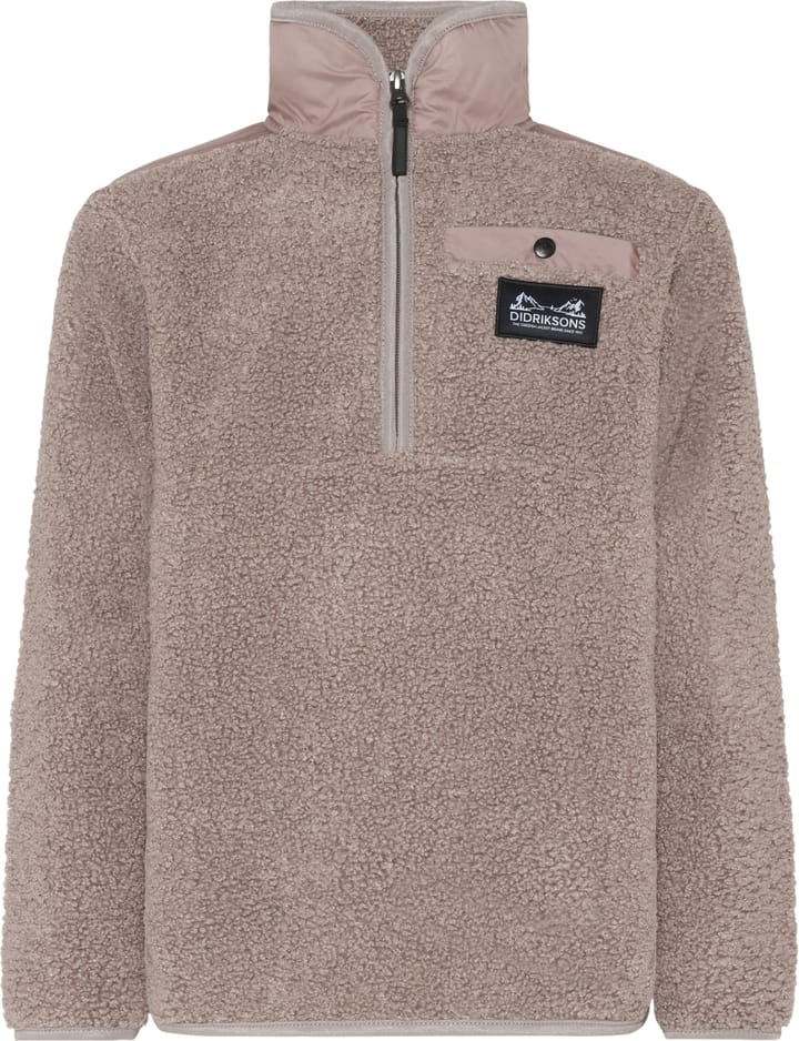Didriksons Kids' Exa Half Zip Ash Brown Didriksons Didriksons Kids' Exa Half Zip Ash Brown Didriksons