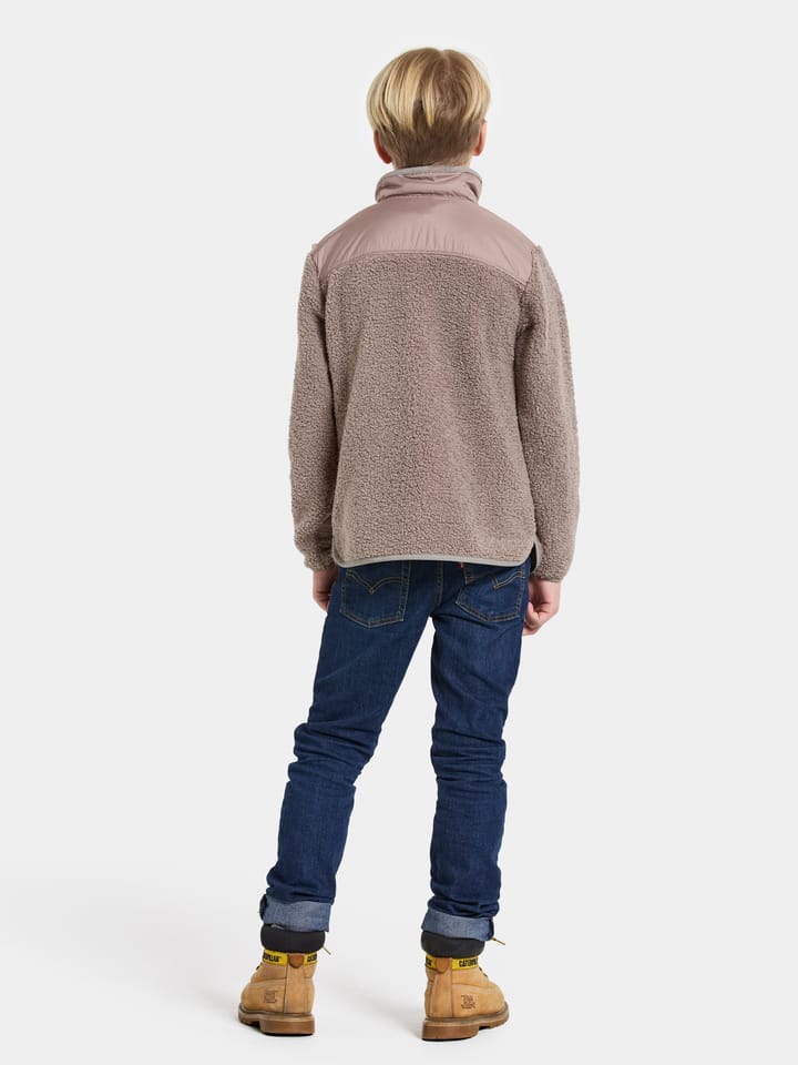 Didriksons Kids' Exa Half Zip Ash Brown Didriksons Didriksons Kids' Exa Half Zip Ash Brown Didriksons