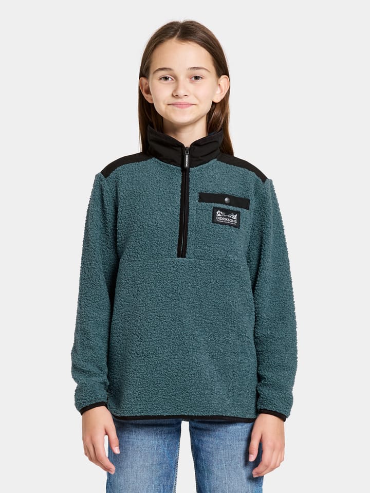 Didriksons Kids' Exa Half Zip Star Blue Didriksons Didriksons Kids' Exa Half Zip Star Blue Didriksons