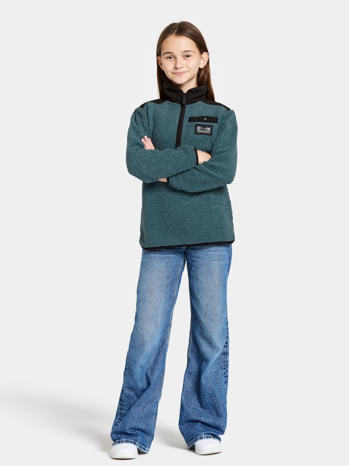 Didriksons Kids' Exa Half Zip Star Blue Didriksons Didriksons Kids' Exa Half Zip Star Blue Didriksons