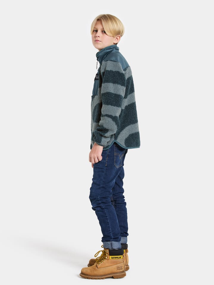 Didriksons Kids' Exa Printed Full Zip 2 Path L Blue Didriksons Didriksons Kids' Exa Printed Full Zip 2 Path L Blue Didriksons