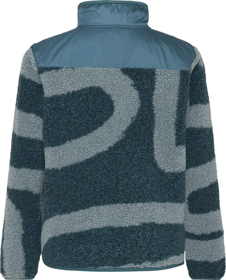 Didriksons Kids' Exa Printed Full Zip 2 Path L Blue Didriksons Didriksons Kids' Exa Printed Full Zip 2 Path L Blue Didriksons