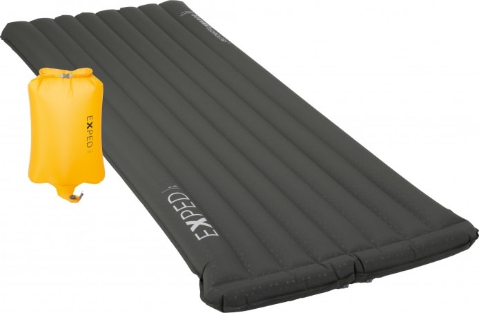 Exped Dura 8R LW Charcoal Uppblåsbara liggunderlag OS