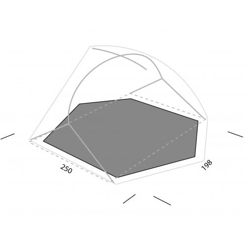 Exped Lyra III Footprint Assorted Exped