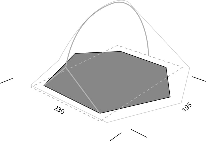 Exped Mira II HL Footprint No Colour Exped