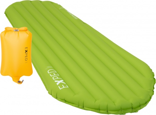 Exped Ultra 1R MW Mummy Lichen Uppblåsbara liggunderlag Medium Wide