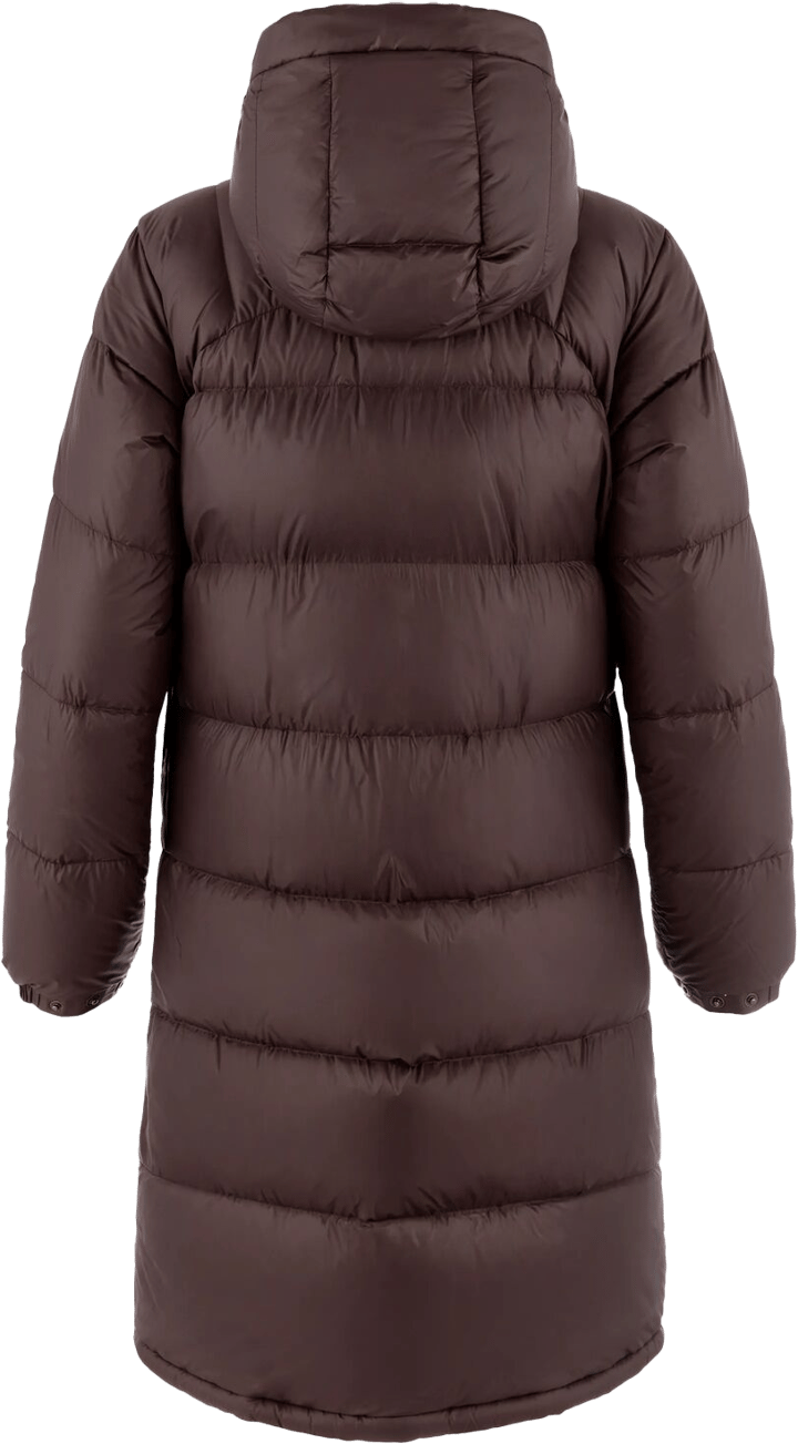 Fjällräven Women's Expedition Long Down Parka Black Oak Fjällräven