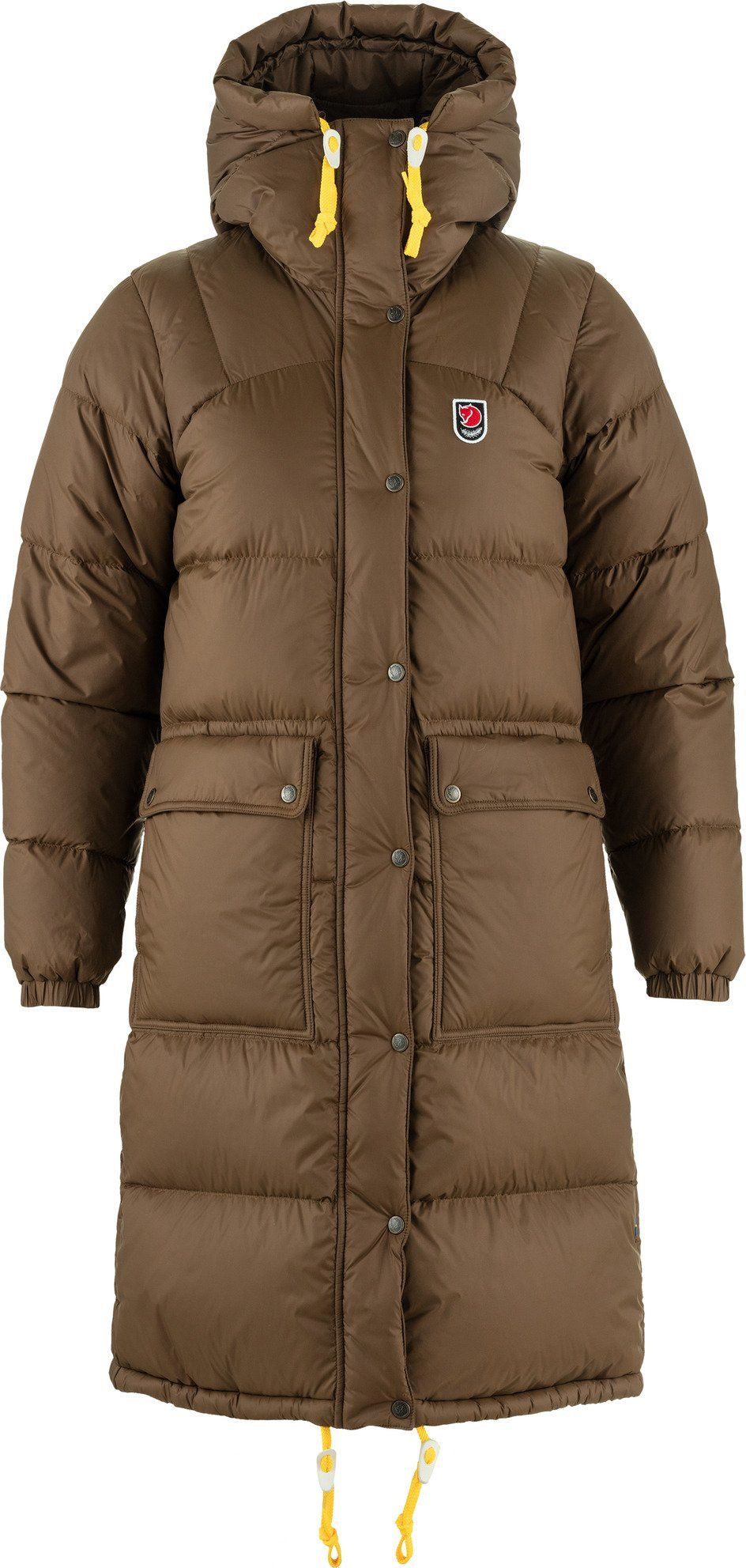 Fjällräven Women's Expedition Long Down Parka Dark Oak