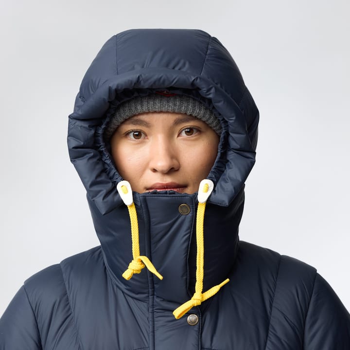 Fjällräven Women's Expedition Long Down Parka Dark Oak Fjällräven