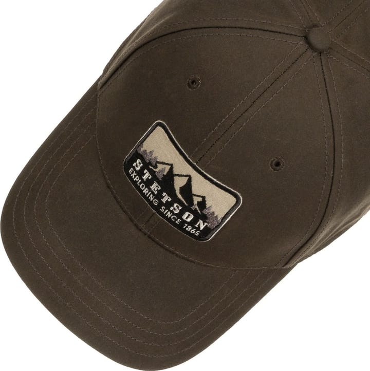 Stetson Exploring Since 1865 Cap Dark Brown Stetson Stetson Exploring Since 1865 Cap Dark Brown Stetson