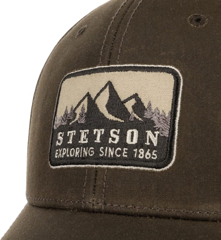 Stetson Exploring Since 1865 Cap Dark Brown Stetson Stetson Exploring Since 1865 Cap Dark Brown Stetson