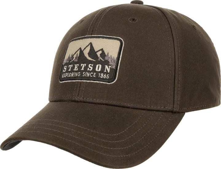 Stetson Exploring Since 1865 Cap Dark Brown Stetson Stetson Exploring Since 1865 Cap Dark Brown Stetson