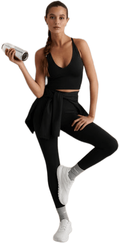 Aim'n Women´s Shape Seamless Tights Black Aim'n