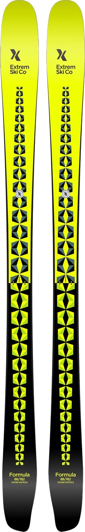 Extrem Skis Formula 88 Yellow/Black Extrem Skis