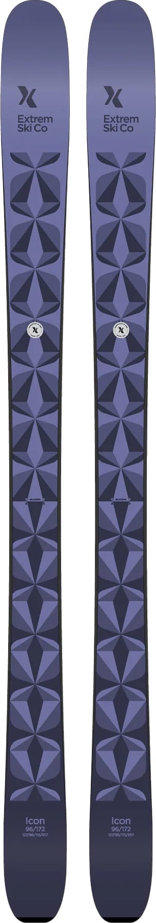 Extrem Skis Women's Icon 96 Purple Extrem Skis